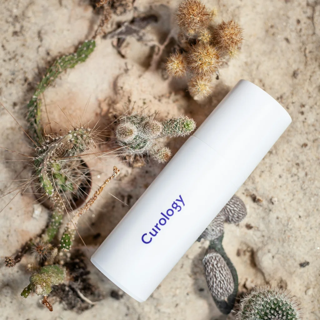 Sunscreen lotion applied on skin for SPF protection and even glowing tone