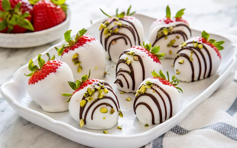 frozen yogurt strawberries featured