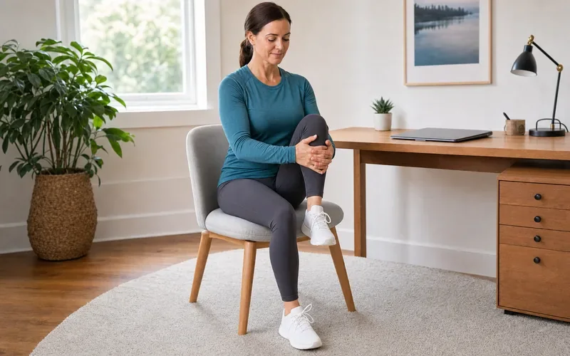 5-Minute Desk Stretches for Tight Hips