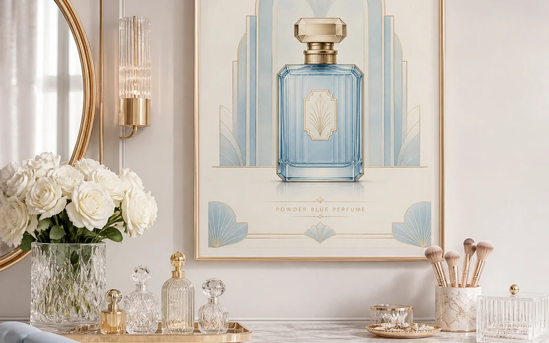Neo Deco Cool Blue Featured