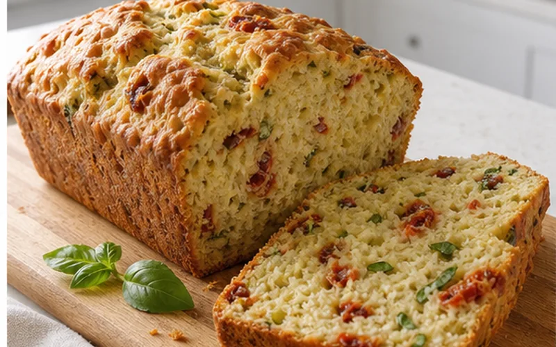 Sun-dried tomato quick bread