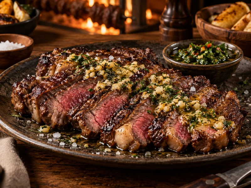 Garlic Butter Brazilian Steak